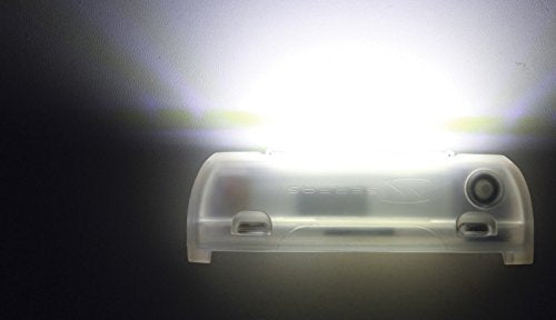 Serfas Thunder Blast Usb Headlight Audible Warning System Alert When Battery Runs Low Charging Cable, Clear