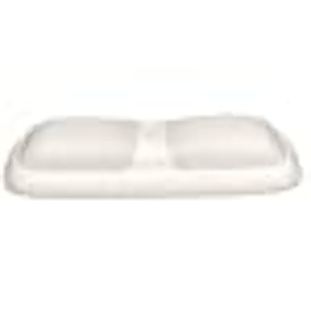 LaSalle Bristol GSAM4001 Single Dome Light, 12V, White, Plastic, Optic Clear Lens