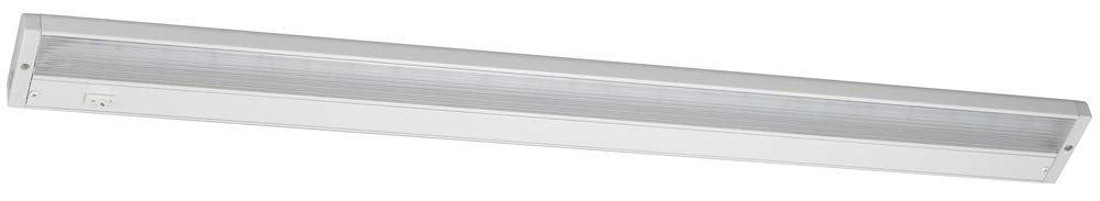 Cal Lighting UC-789/12W-WH LED Undercabinet Light, White Finish, 36 inches, Metal, 1.00x31.50 inches