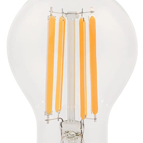 Westinghouse 5255000 10 Watt (100 Watt Equivalent) A19 Dimmable Clear Filament Led Light Bulb, Medium Base