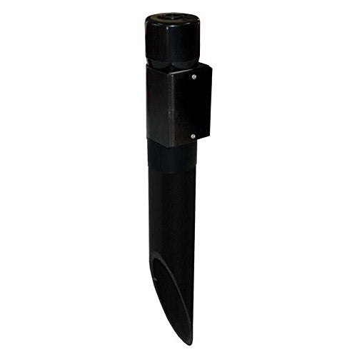 Rab Lighting Rab Mppb Landscape Lighting Post Adapter, Black
