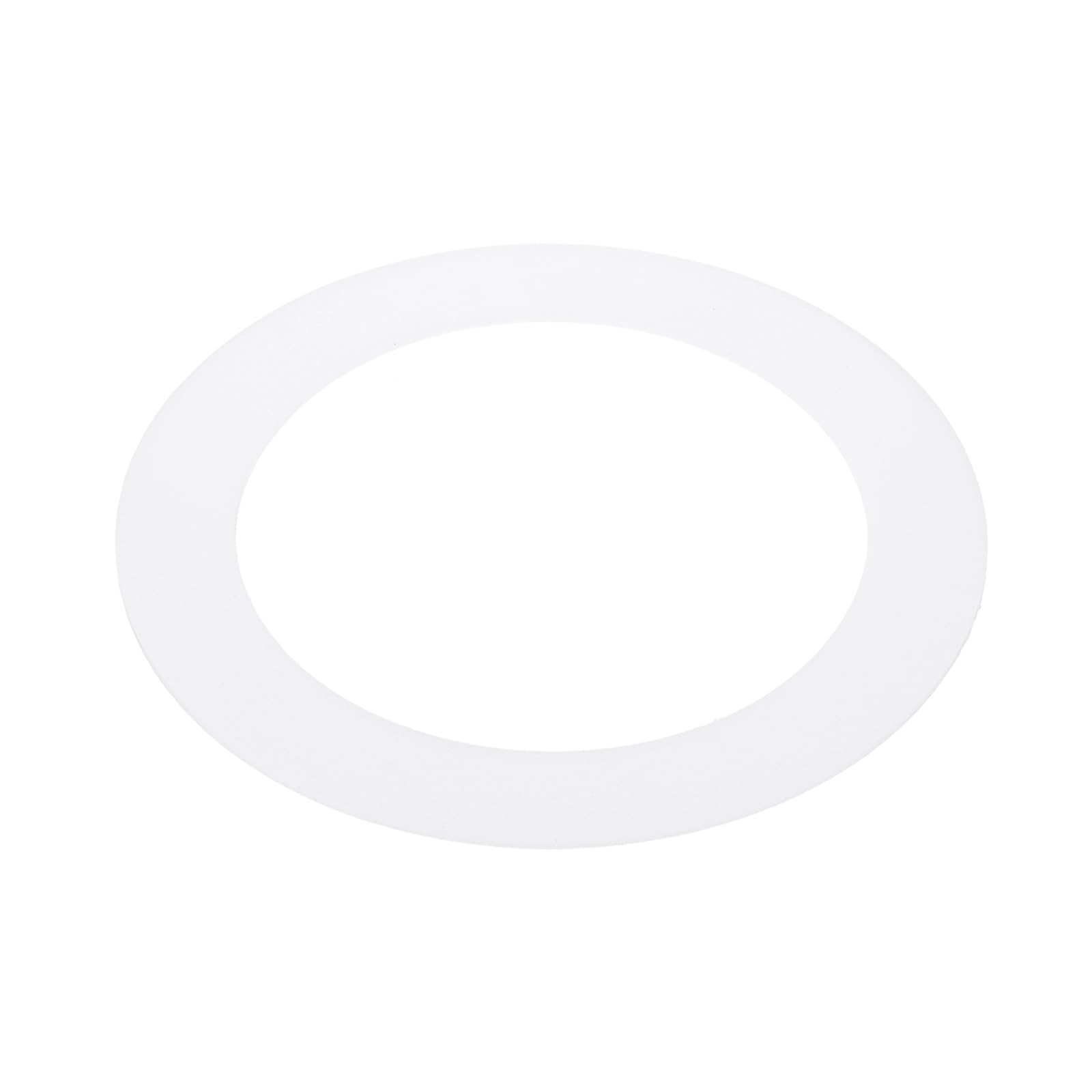 PATIKIL 3.8 ID 5.2 OD Plastic Trim Ring, Ceiling Light Goof Rings Matte Circular Light Cover Lighting Fixture for Ceiling Wall R