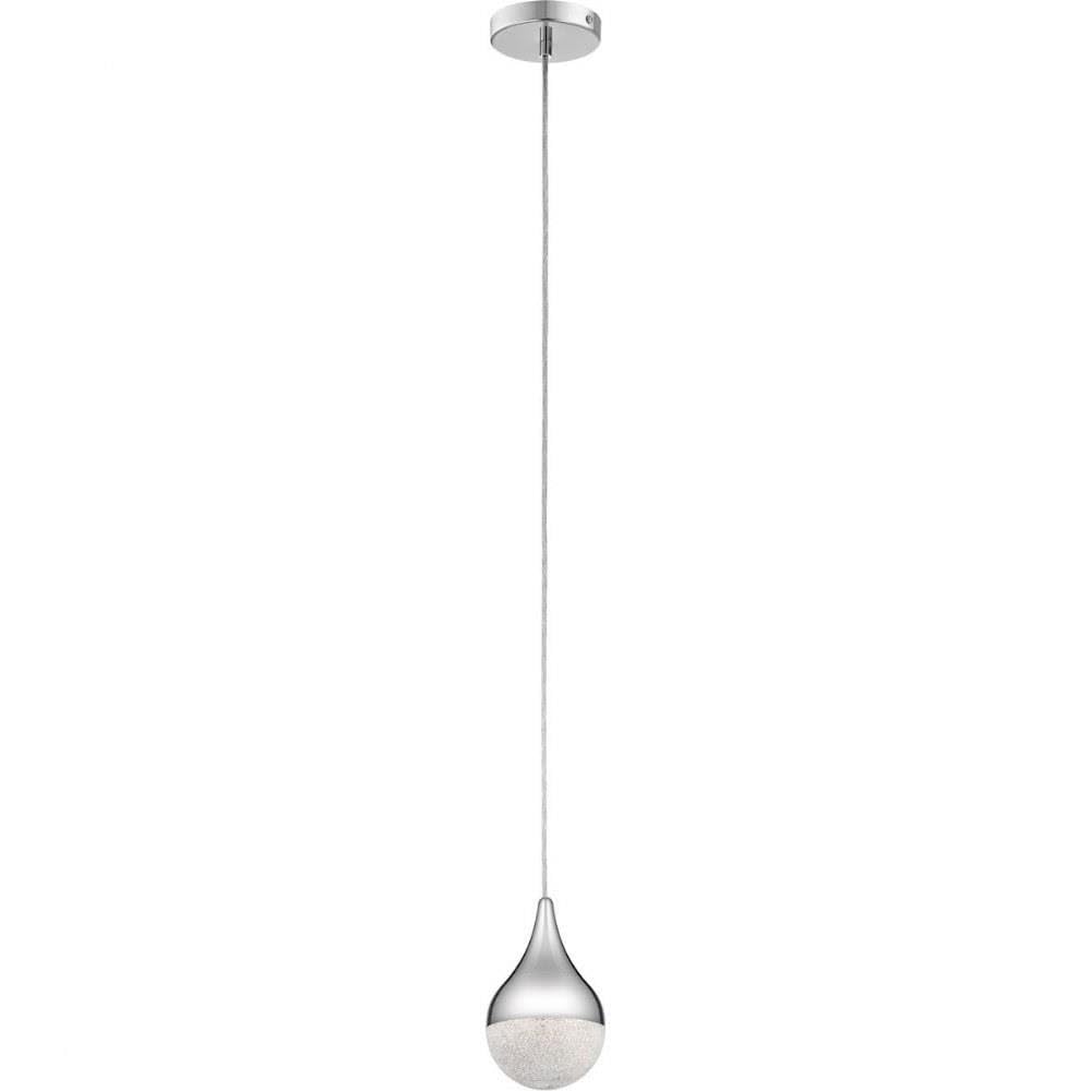 Elan 83946 Kiss Pendant Lighting, Chrome
