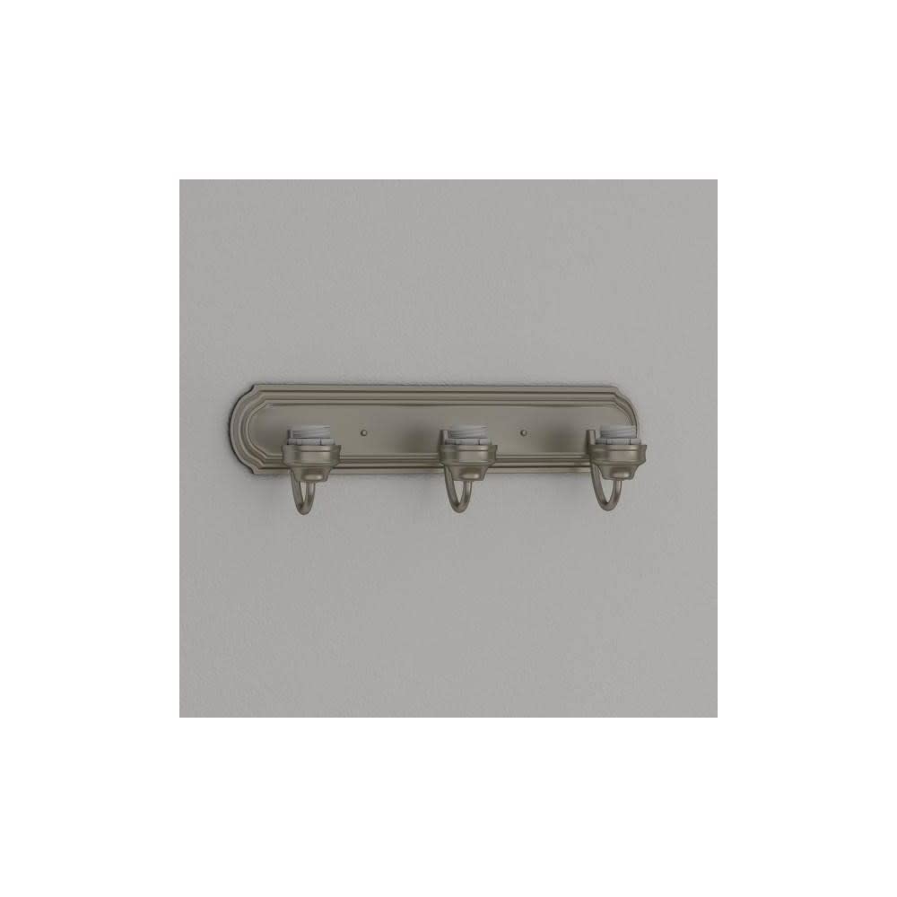 Westinghouse 6300800 Wall Fixture, 3 Lights, Brushed Nickel Finish, Stylish Design