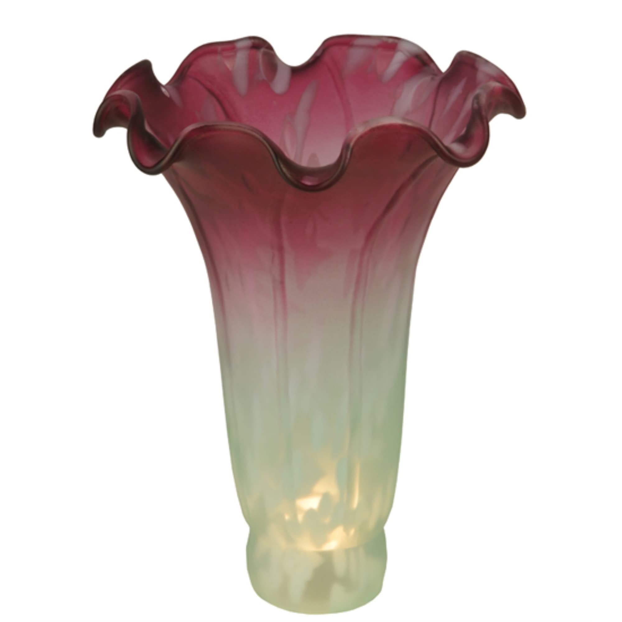 Meyda Tiffany Lighting Fixture, Two-Tone, 4in W x 6in H, Model 124700, Metal