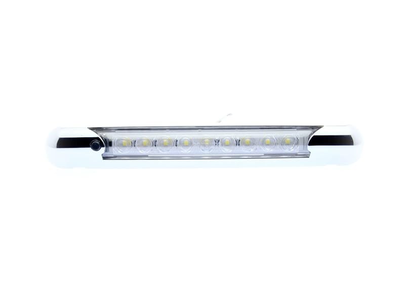 Led 11In Strp;12V;Clr;W/Swtch Crme