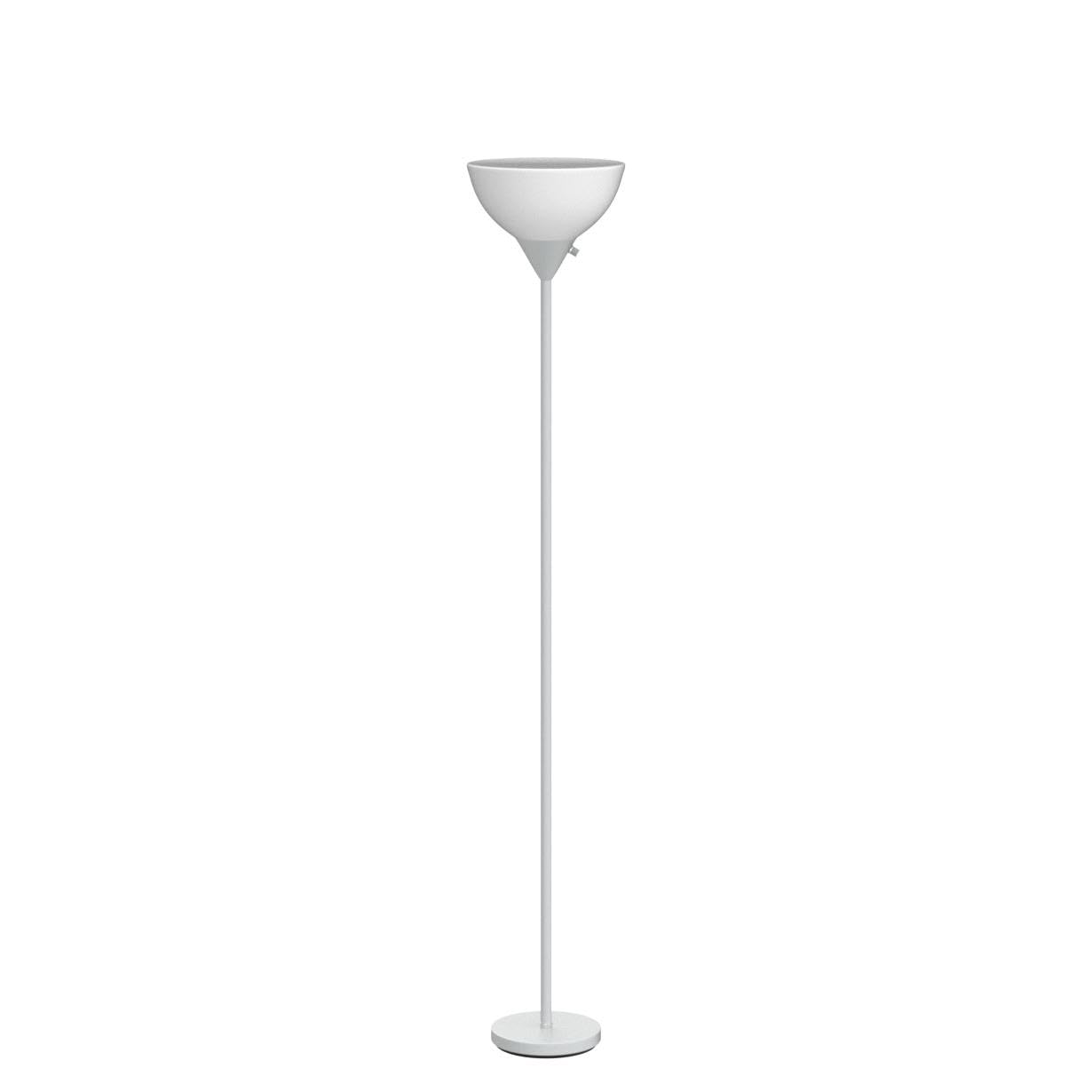 BoostArea Floor Lamp, 9W LED, Metal, Small, White, Model HD002WGB, Energy Saving, 50,000hrs Lifespan, Eye-Caring, 3000