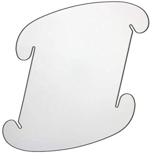 Diy Puzzle Lamp Shade Ceiling Lamp Shade Diy Pendant Fixture Home Decor (White-Medium)