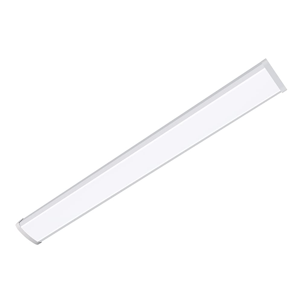 Metalux 4 ft. Integrated LED Dimmable White Wraparound Light, 3800 Lumens, Aluminum, 4000K, Model 4NW35C3R