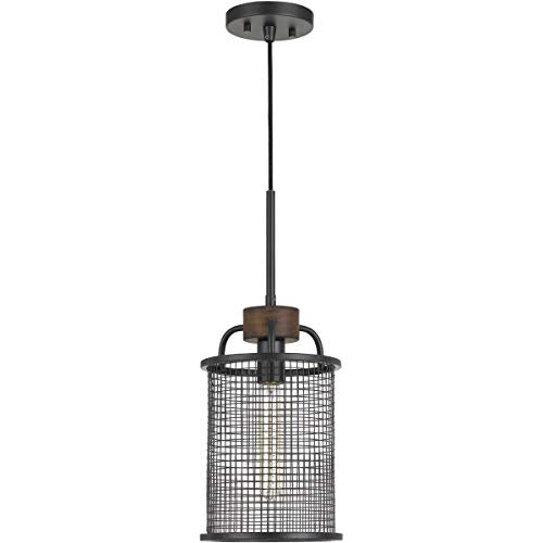 Cal Lighting Fx-3720-1 Transitional One Light Chandelier From Aberdeen Collection In Bronze / Dark Finish, 7.75 Inches