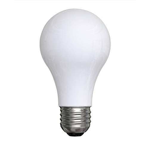 GE Reveal HD Halogen Light Bulb, A19 Enhanced Spectrum, 60 Watts, Medium Base, 4-Pack