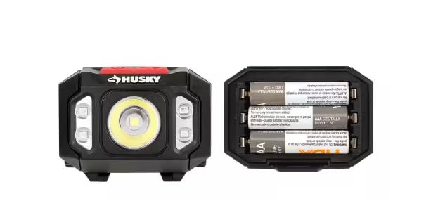 Husky 550 Lumens Compact Multi-Setting Dimmable Headlight