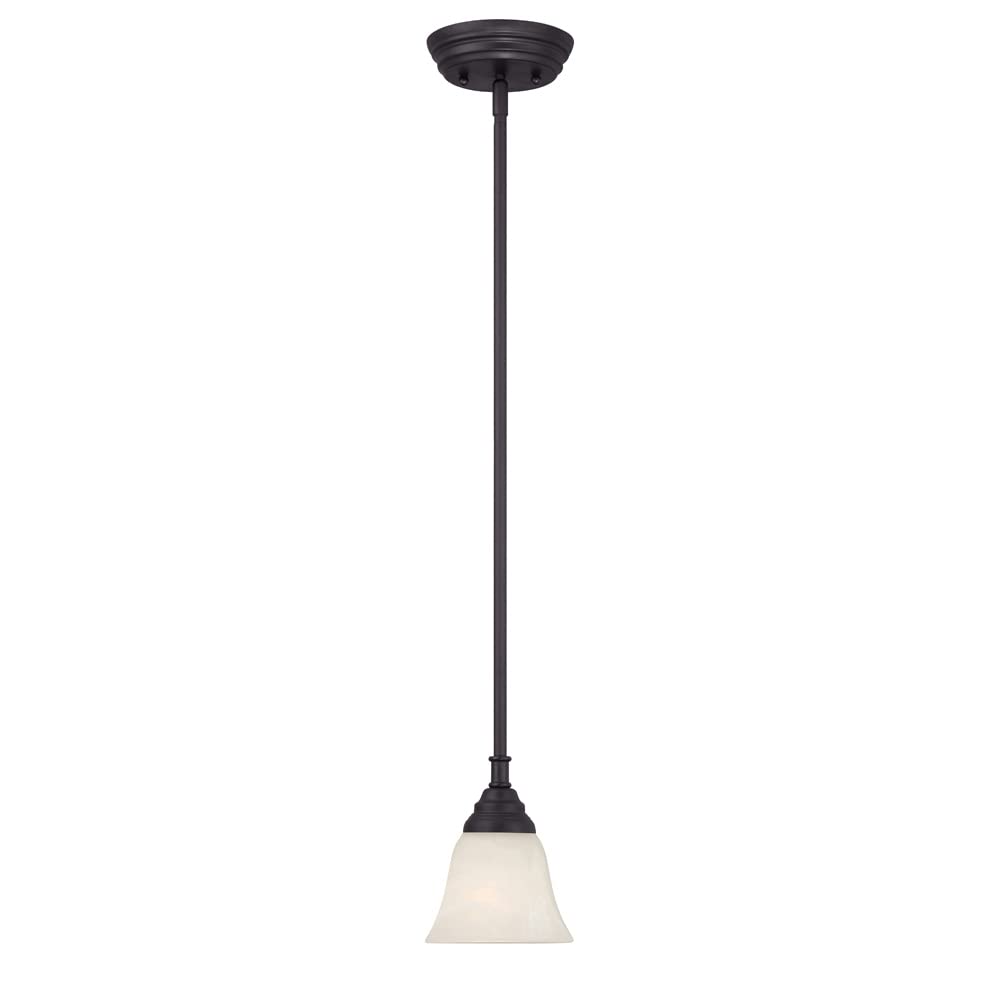 Designers Fountain Kendall Mini Pendant Light, Alloy Steel, Oil Rubbed Bronze, Model 85130-ORB