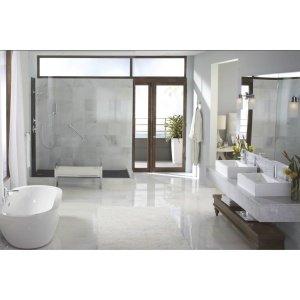 Moen Dn0761Ch Iso 1-Light Dual-Mount Bath Bathroom Vanity Fixture With Frosted Glass, Chrome