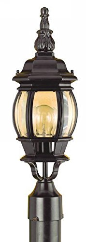 Cal Lighting OL-131PS-WH Transitional Table Lamp, 120V, E27, 60W Max, Metal, White Finish