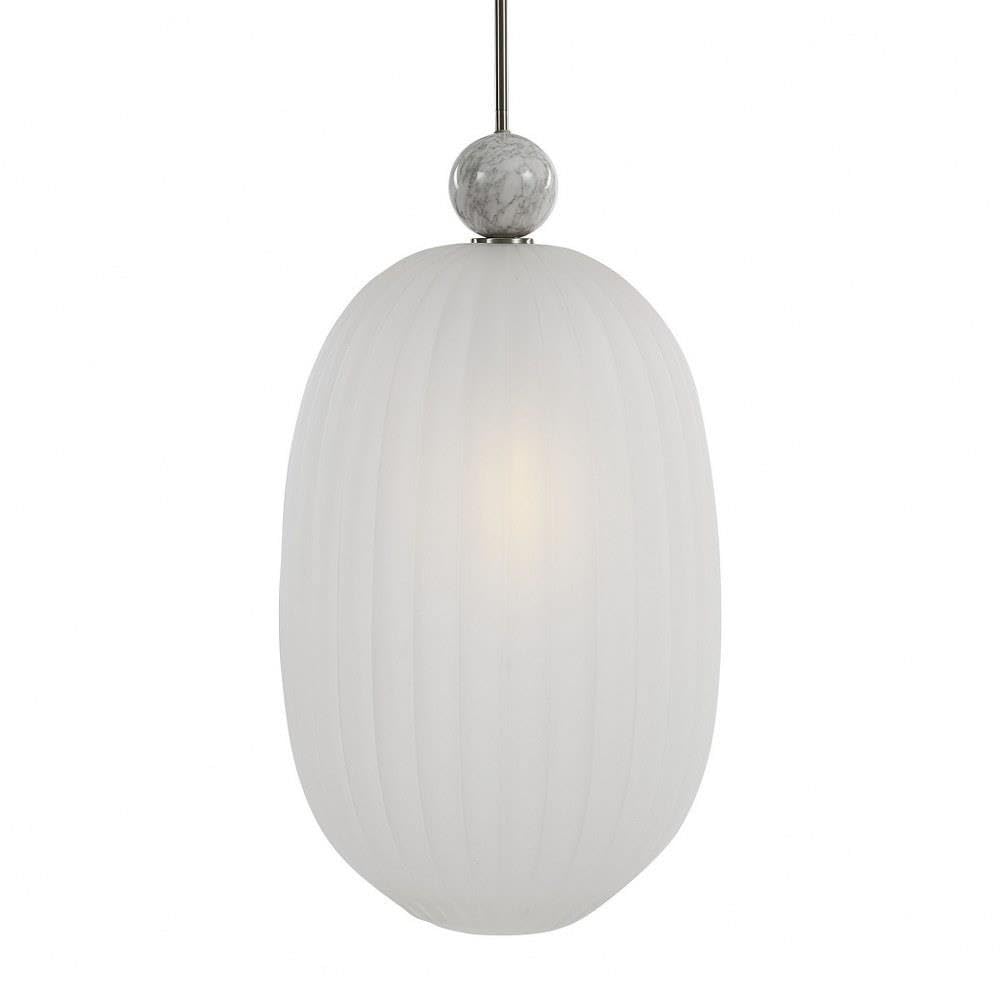 Uttermost Creme - 1 Light Oversized Pendant - 15.75 inches Wide by 15.75 inches deep -Traditional Installation