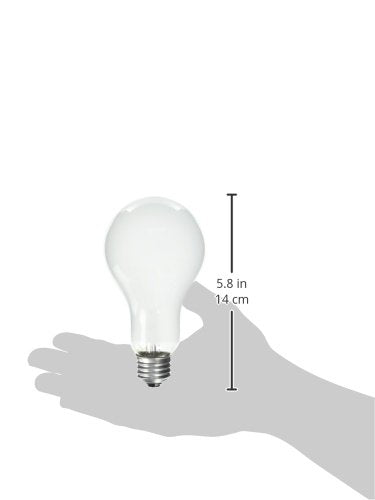 Eiko ECA Photoflood Lamp Bulb, 120V 250W, 6500 Lumens, Medium Screw E26 Base, 6 Pack