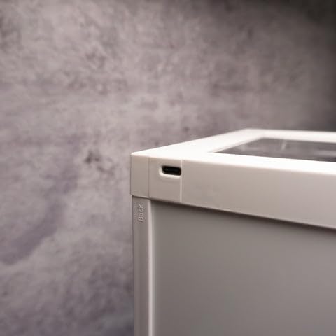 White Collectible Display Show Case Illumicase+ With Led Lights & Mirror Base & Back For 1/64 1/43 1/32 1/24 1/18 Scale Models By Illumibox Mj7710 Mw