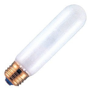 (5 Pack) Bulbrite 60T10F 60Watt Incandescent T10 Tubular Light, Frost