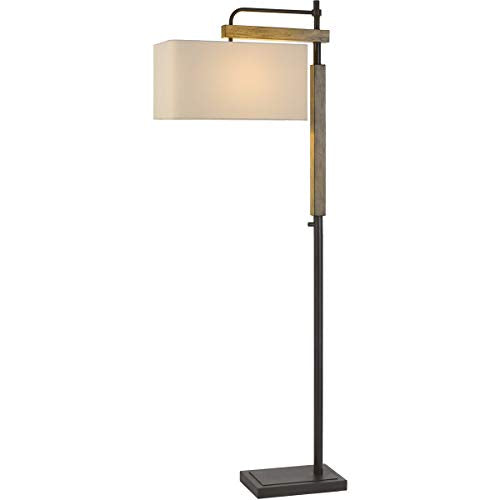 Cal Lighting Bo-2889Fl Transitional One Light Floor Lamp From Alloa Collection In Bronze / Dark Finish, 23.50 Inches