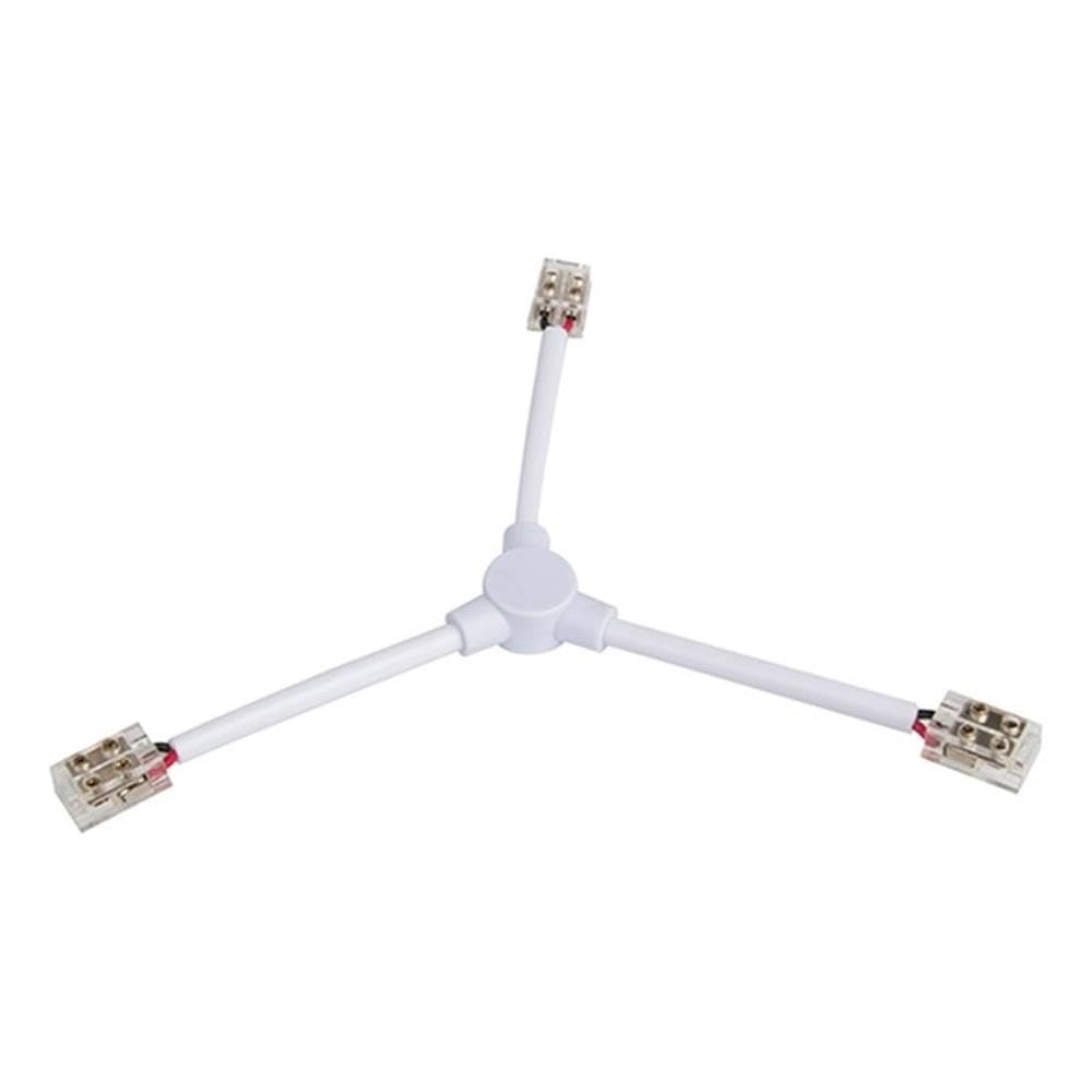 Wac Lighting T24-Bs-Y-Bk, Basics & Gemini 24Vdc Flex Y Connector In Black