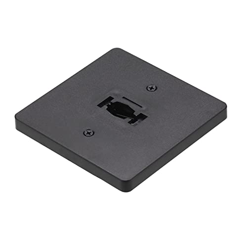 Cal LINE Voltage MONOPOINT 3 Wire Black Plastic Light Fixture HT-293-BK 4.7 x 4.7 x 0.5 inches