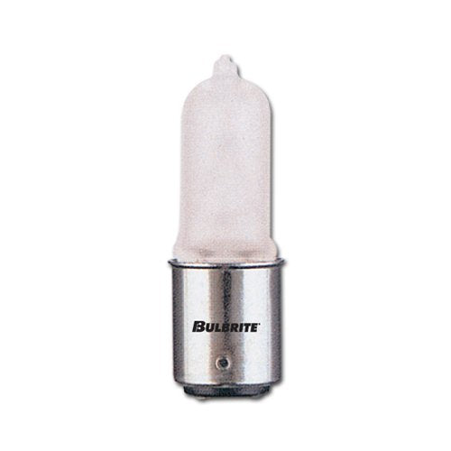 Bulbrite Halogen T4 Q50Fr/Dc 120-Volt Halogen Jd Type Dc Base Bulb, Frosted, 50-Watt
