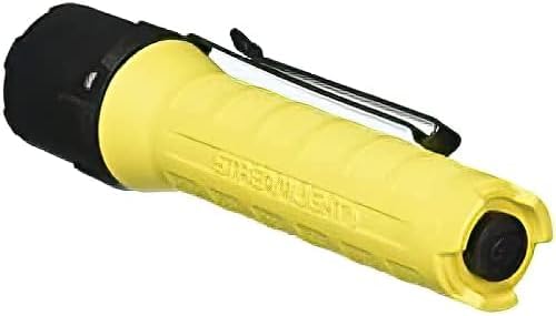 Streamlight 88601 Polytac X 600-Lumen Multi-Fuel Professional Tactical Flashlight, Clear Retail Packaging, Yellow