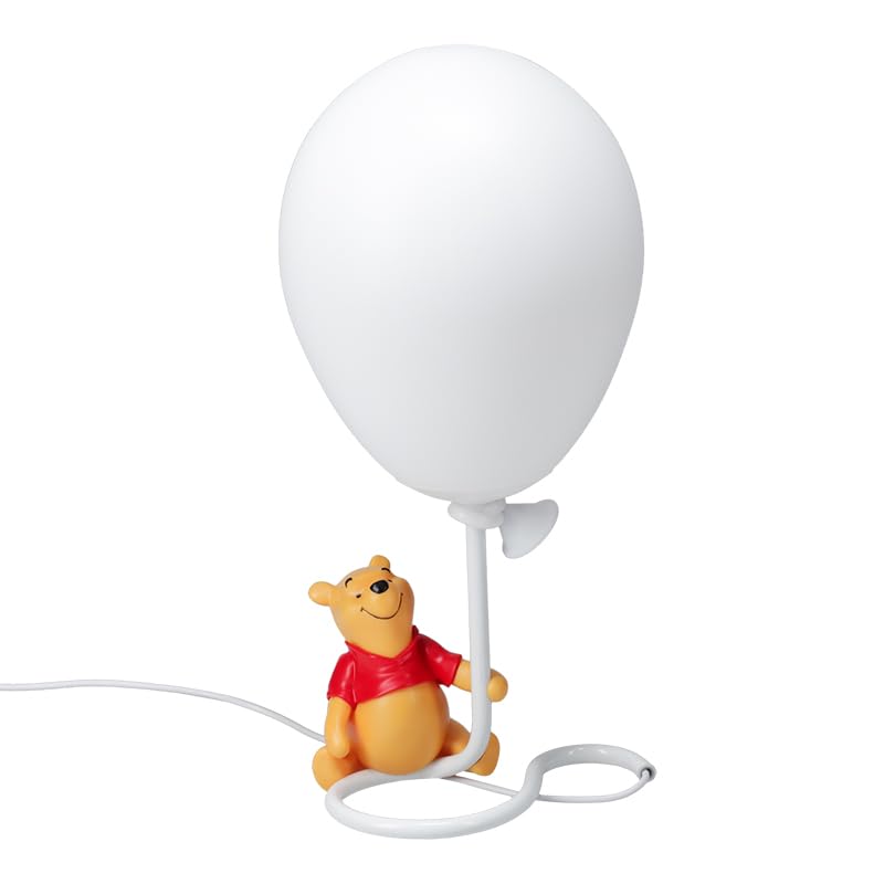 Paladone Winnie The Pooh Ballon Light - Officially Licensed Pooh Bear Lamp For Bedside Table, Mulicoloured Mood Lighting Nursery