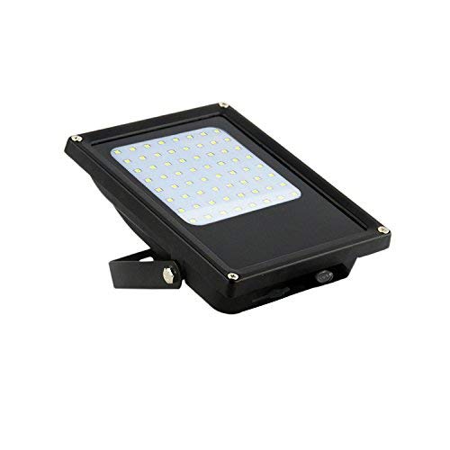 Eleding Solar Powered 5W Black Led Landscape Flood Spot Light With Brightness Control