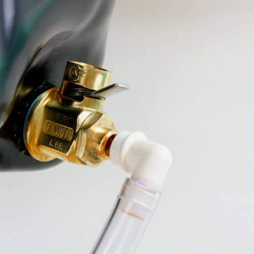 Fumoto F133S Large Body Valve with Short Nipple & Lever Clip, 12mm-1.25, Gold, 1.21 cu in