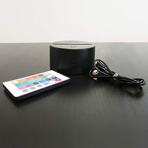 Mirror Magic Personalized Led Night Light Lamp With Remote, College Football Helmet Lights Up In 16 Colors, 4 Light Modes, 10-12