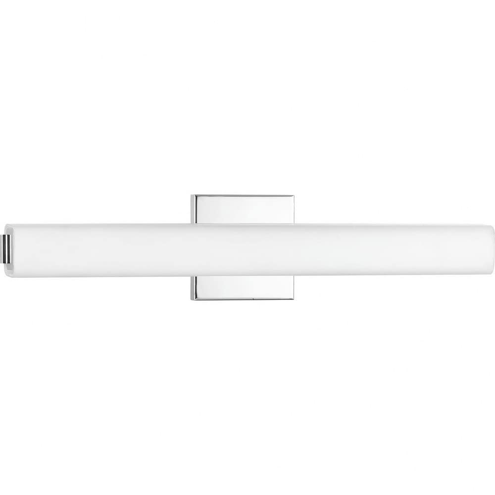 Progress Lighting Beam Led Collection 22'' Etched Opal Glass Modern Bath Vanity Light Polished Chrome
