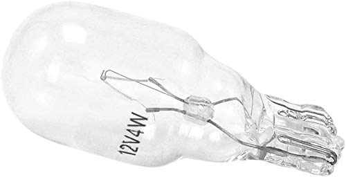 Etoplighting (10) Bulbs, 12V 4W Low Voltage T5 Wedge Base Replacement Bulb, 12 Volts 4 Watts