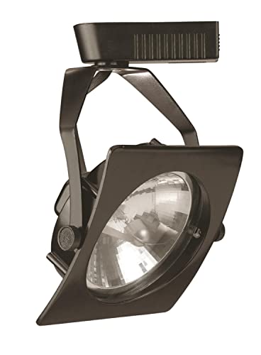 Cal AR-111 Square Fixture, 12V, 50W, Metal, 5 x 5.5 x 7 inches, White, Model HT-942-WH