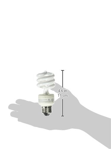 EcoSmart 60W Equivalent Soft White Spiral CFL Bulbs, 4-Pack, Model 423599, Energy Efficient Lighting