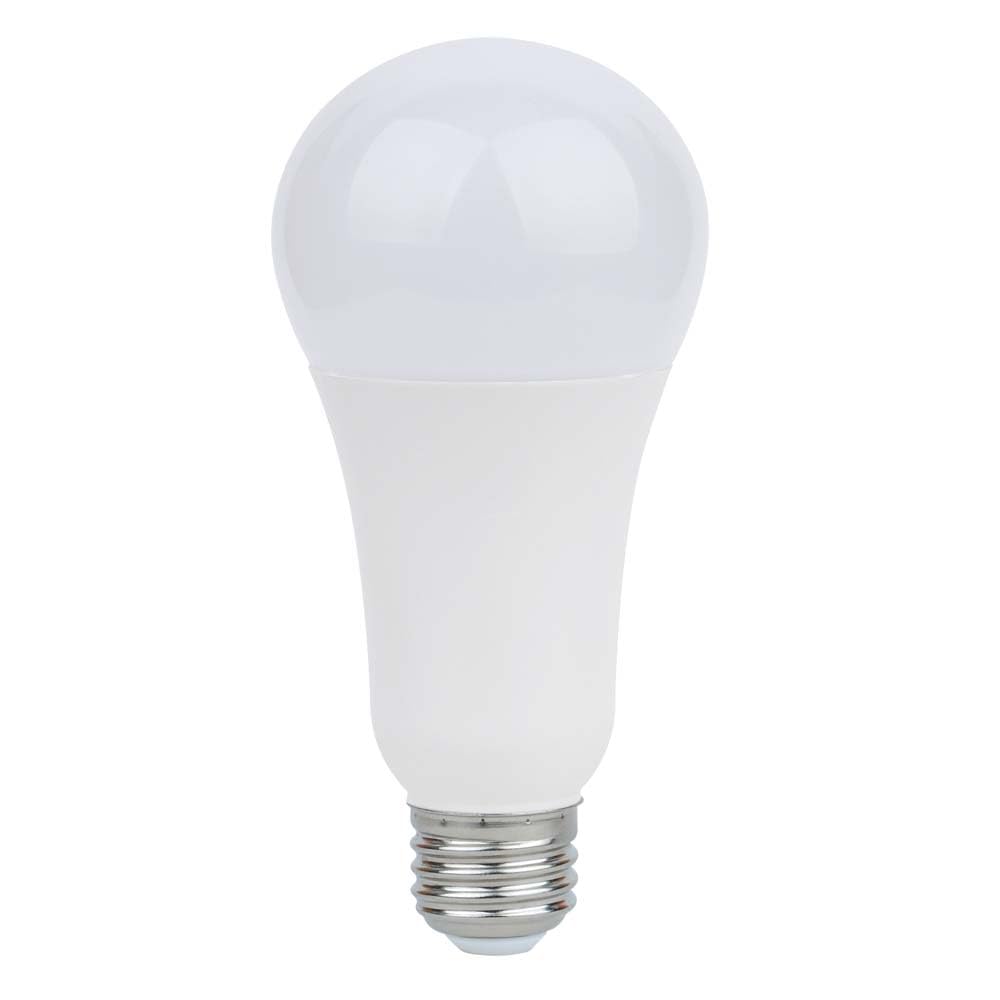Satco S8544 5 Watt/15 Watt/21 Watt, A21 Led, 3-Way, Frosted, 4000K, Medium Base, 120 Volt Bulb