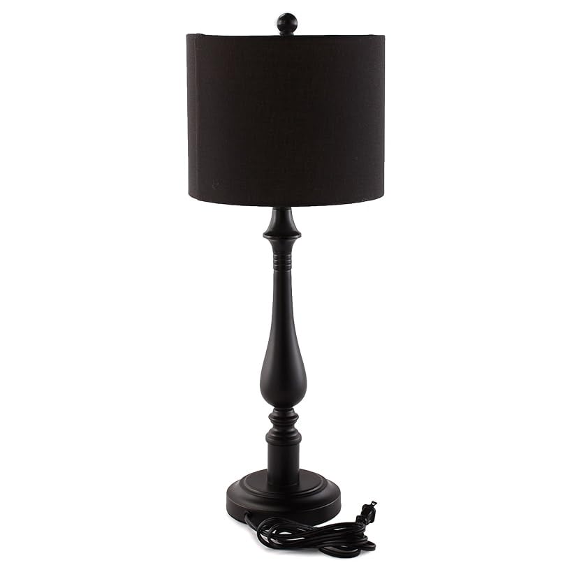 Decorative USB Table Lamps - Black
