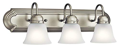 Kichler Lighting 5337Tzs Three Light Bath, Tannery Bronze, 24''