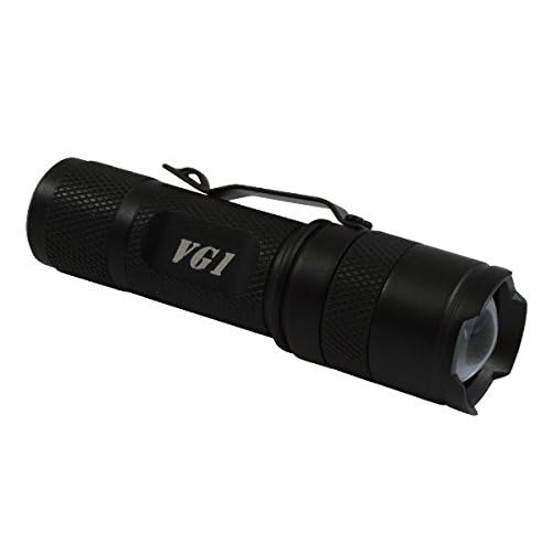 Helotex Vg1 Cree Led Adjustable Focus Aa Zoom Flashlight