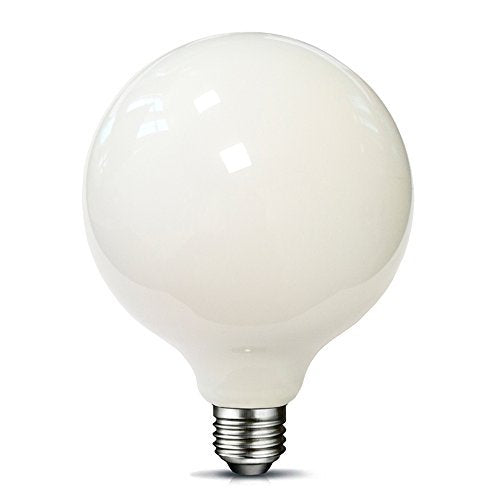 Mrdeng E26 Led Light Bulbs 100 Watt Equivalent,Large G40(G125) Led Bulb, 120V Warm White Globe Light Bulb For Decorative (2700K)