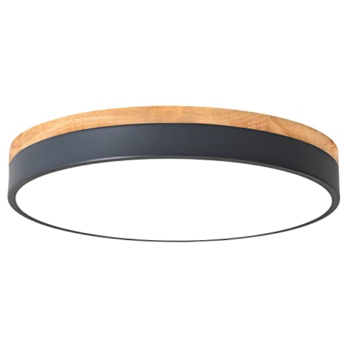 Woknos 15.7" Minimalist Style Flush Mount Dimmable Ceiling Led Lightning Fixtures Close To Ceiling Easy Install For Bedroom Bathroom Laundry Room Porch Kitchen