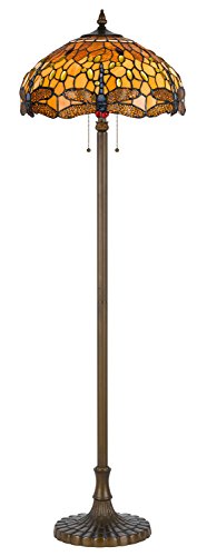 Cal Lighting Calbo-2372Fl Tiffany/Mica Two Floor Lamp Lighting Accessories
