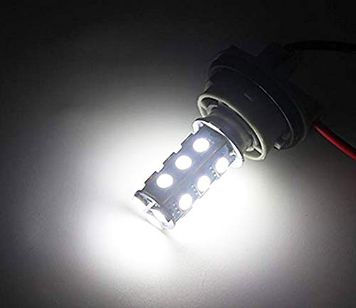 BlyilyB 10-Pack LED Bulbs 1157 6500K White 18-SMD Replacement Lamps for RV Camper Trailer Lighting