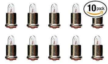 CEC Industries #385 Bulbs, 28 V, 1.12 W, SX6s Base, T-1.75 shape (Box of 10)