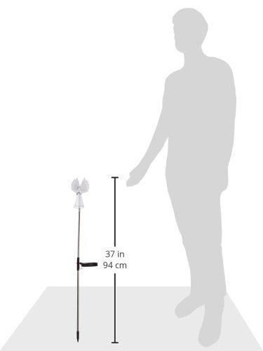 Gsl Ss-Gsl-E2180A Angel With Fiber Optic Wings Color Change Led
