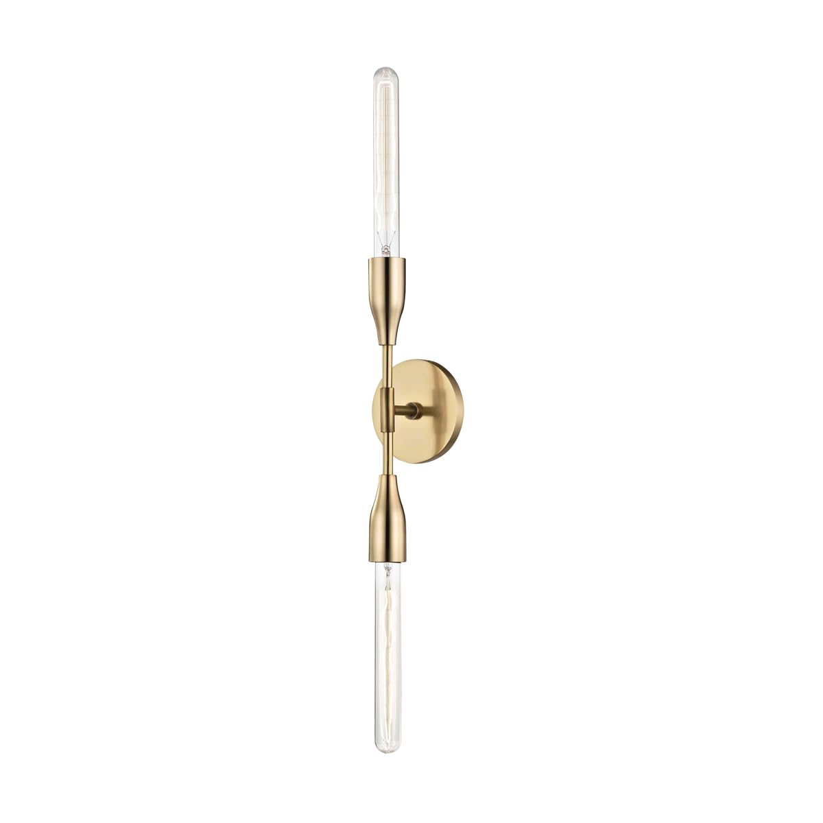 Mitzi H116102-AGB Tara Wall Sconce, Brass