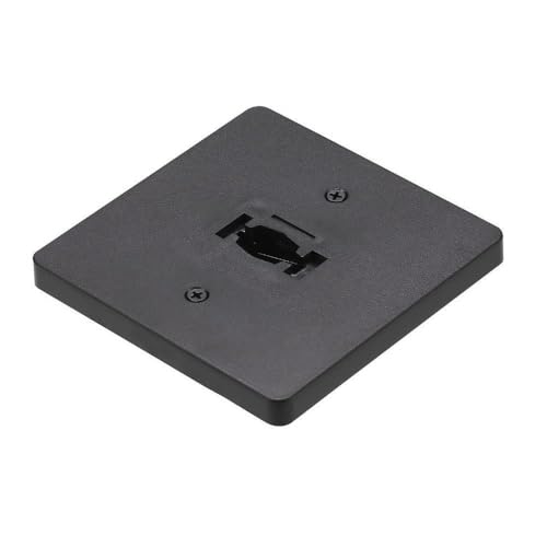 Cal LINE Voltage MONOPOINT 3 Wire Black Plastic Light Fixture HT-293-BK 4.7 x 4.7 x 0.5 inches