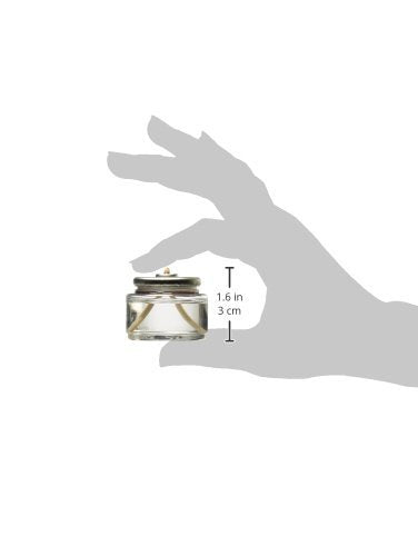 Hollowick Disposable Liquid Candles, 8 Hour Burn Time, 90 Pack, Clear Fuel Oil, HD8-90 for Votive Tealight Holders