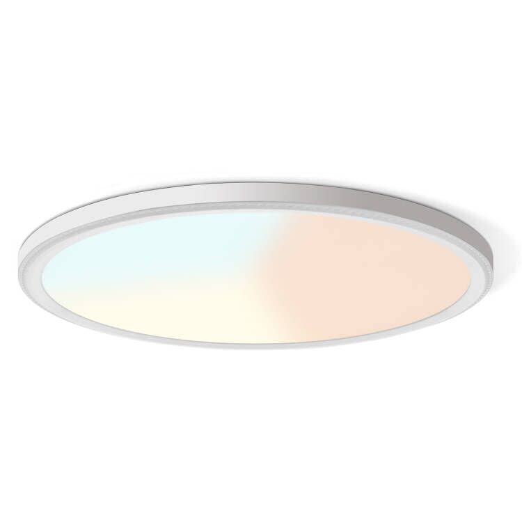 LZHOME Led Ceiling Light 42W Ultra-Thin 15.8 Inch 3CCT Selectable White Plastic Flush Mount Light Fixture